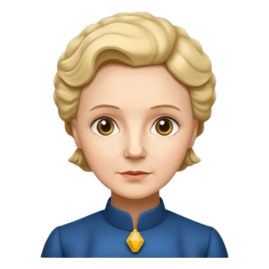 Marie Curie sticker