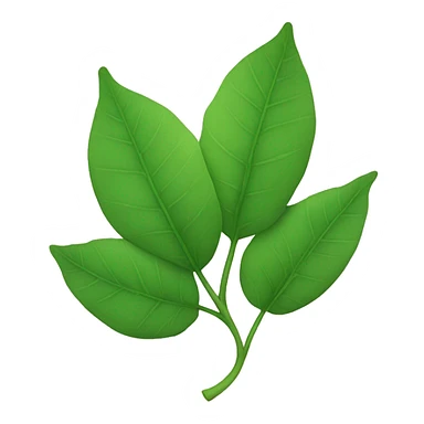 The leaf is just coming sticker