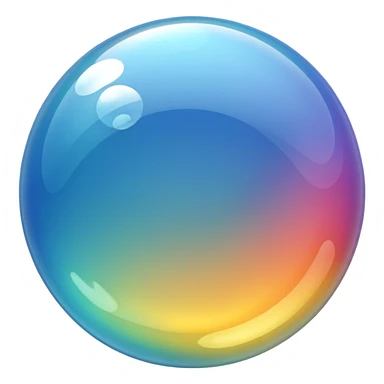 прозрачный пузырь пнг  sticker