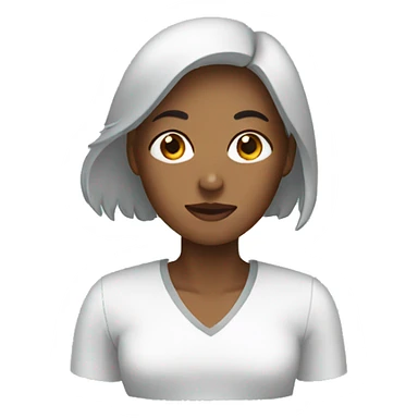 woman with iron anemia sticker