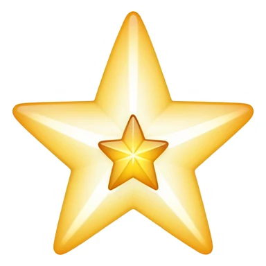 make a white star sticker