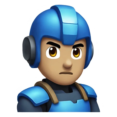 Mega man sticker