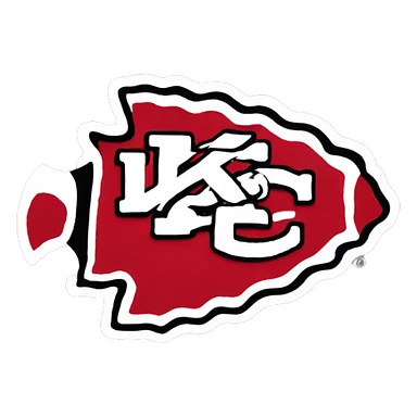 Chiefs logo sticker