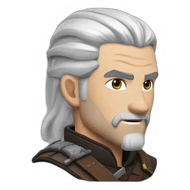 Geralt of rivia sticker