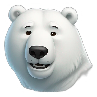 icebear from we bare bears sticker