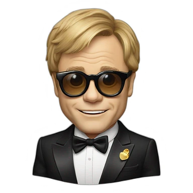 Elton John sticker