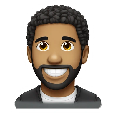 Drake smiing sticker