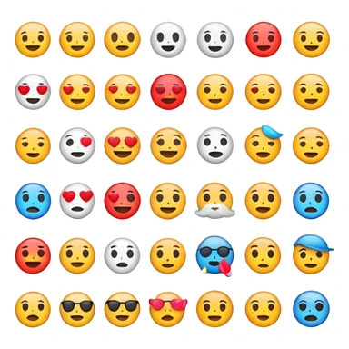 Make an aesthetic emoji pack sticker