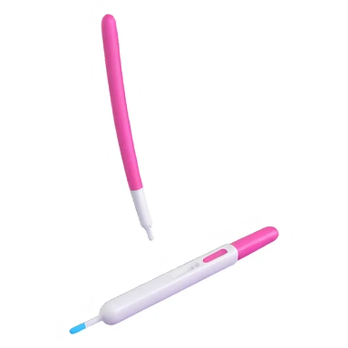 pregnancy test, negative result sticker