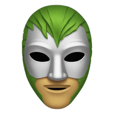 The mask sticker