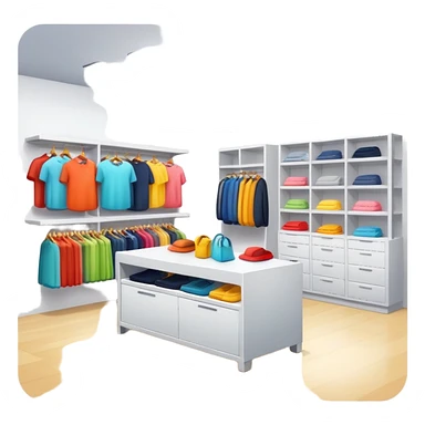 Clothing store  sticker