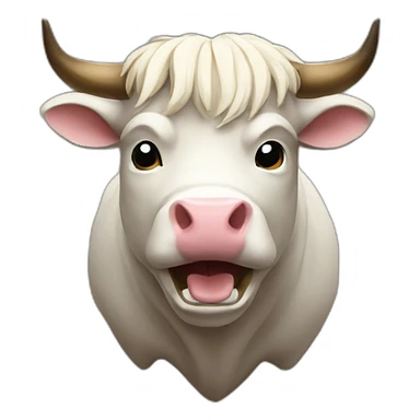 Bitcoin bull sticker
