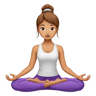 beautiful girl doing yoga  sticker