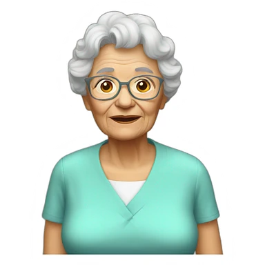 My dead grandma sticker