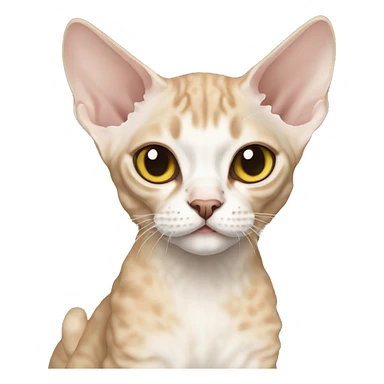Devon Rex Full Body sticker