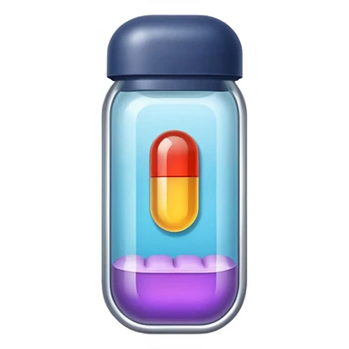 a mecdicine capsule sticker