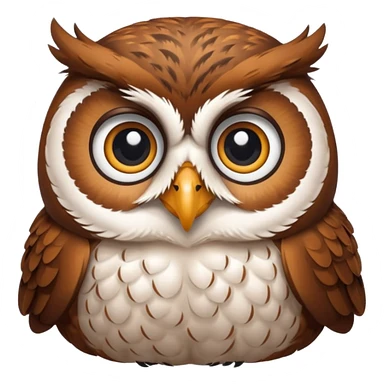 şişko baykuş sticker