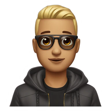 bad bunny mic titi me pregunto sticker