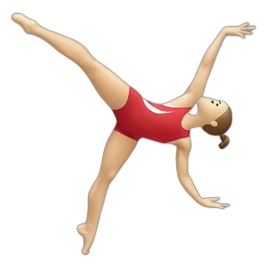 Artistic gymnastics m’en sticker