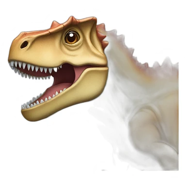 Elon musk faced dinosaur sticker