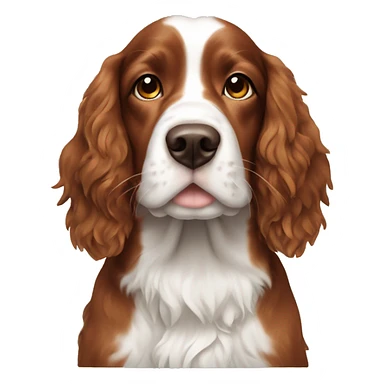 Welsh springer spaniel emoji  sticker