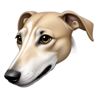 greyhound sand color sticker