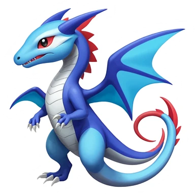 Meloetta-Salamence-Salandit-Latios-Fakémon-creature-hybrid sticker