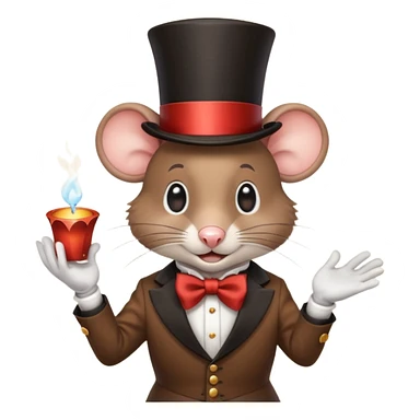 magician mouse sticker