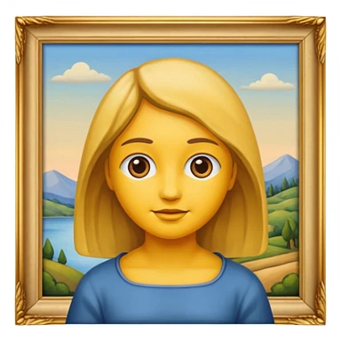 famous painting sticker