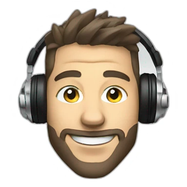 DJ Ryan wolf logo sticker