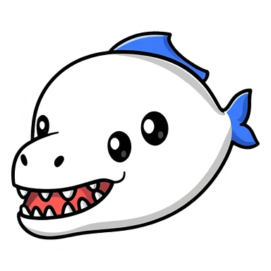 character with jaw dropped in total surprise sticker