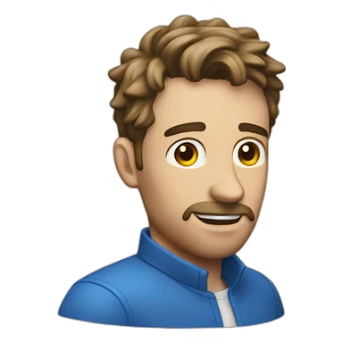 My friend Jon thrown out of blue kitchen sticker