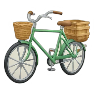 Bicicleta dirigindo um carro sticker