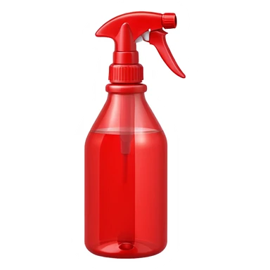 red spray bottle sticker