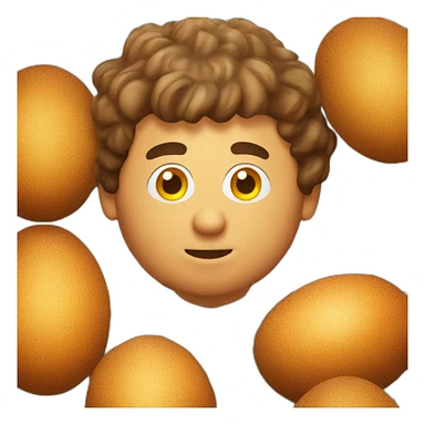 scotch egg man sticker