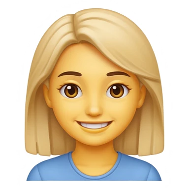 Neutral girl emoji pack  sticker