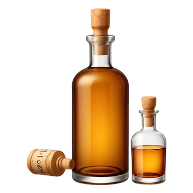 rum bottle sticker