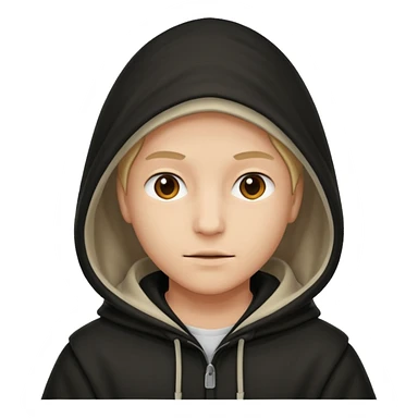 Ahora con capucha  sticker