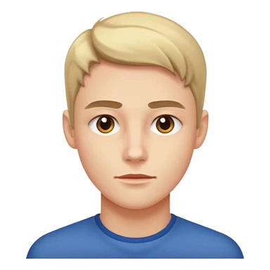 A person who has the sharpest jawline sticker