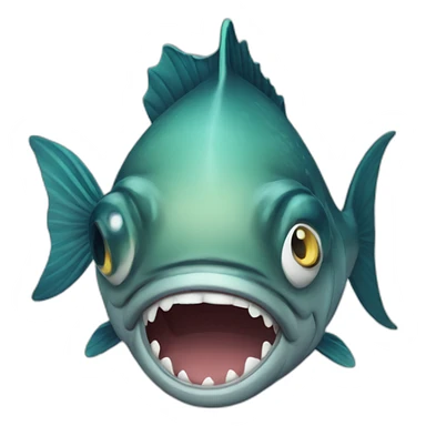 drooling-fish-weary sticker