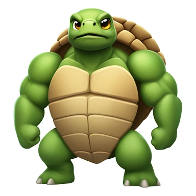 Muscle turtle sticker