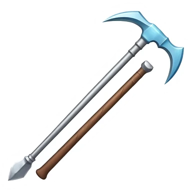 two sides pickaxe minecraft  sticker