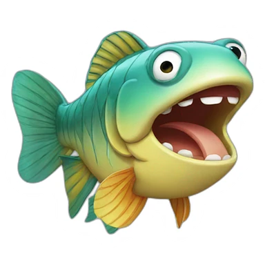 singing-fish sticker