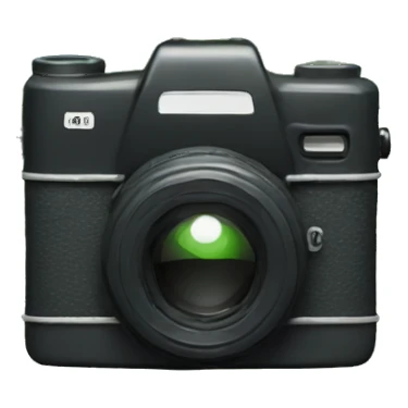 Greenary with camera and film sticker