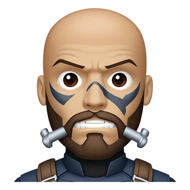 crossbones brock rumlow from captain america: civil war sticker