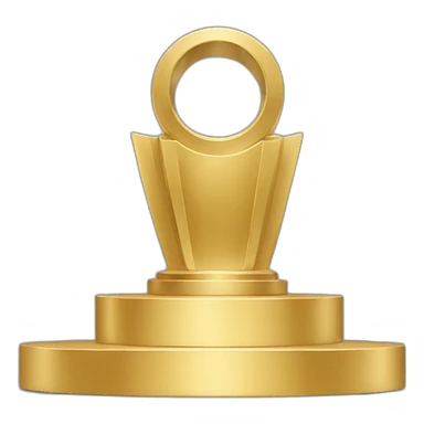 competition podium gold sticker
