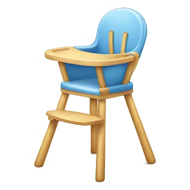 Baby high chair sticker