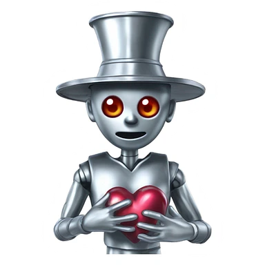 Tin man sticker