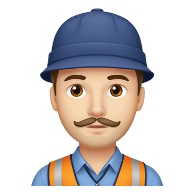 SCOTTISH MAN WITH STUBBLE PRODUCER AT WORK sticker