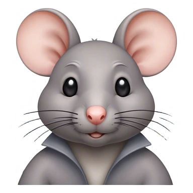 a rat in the city sticker